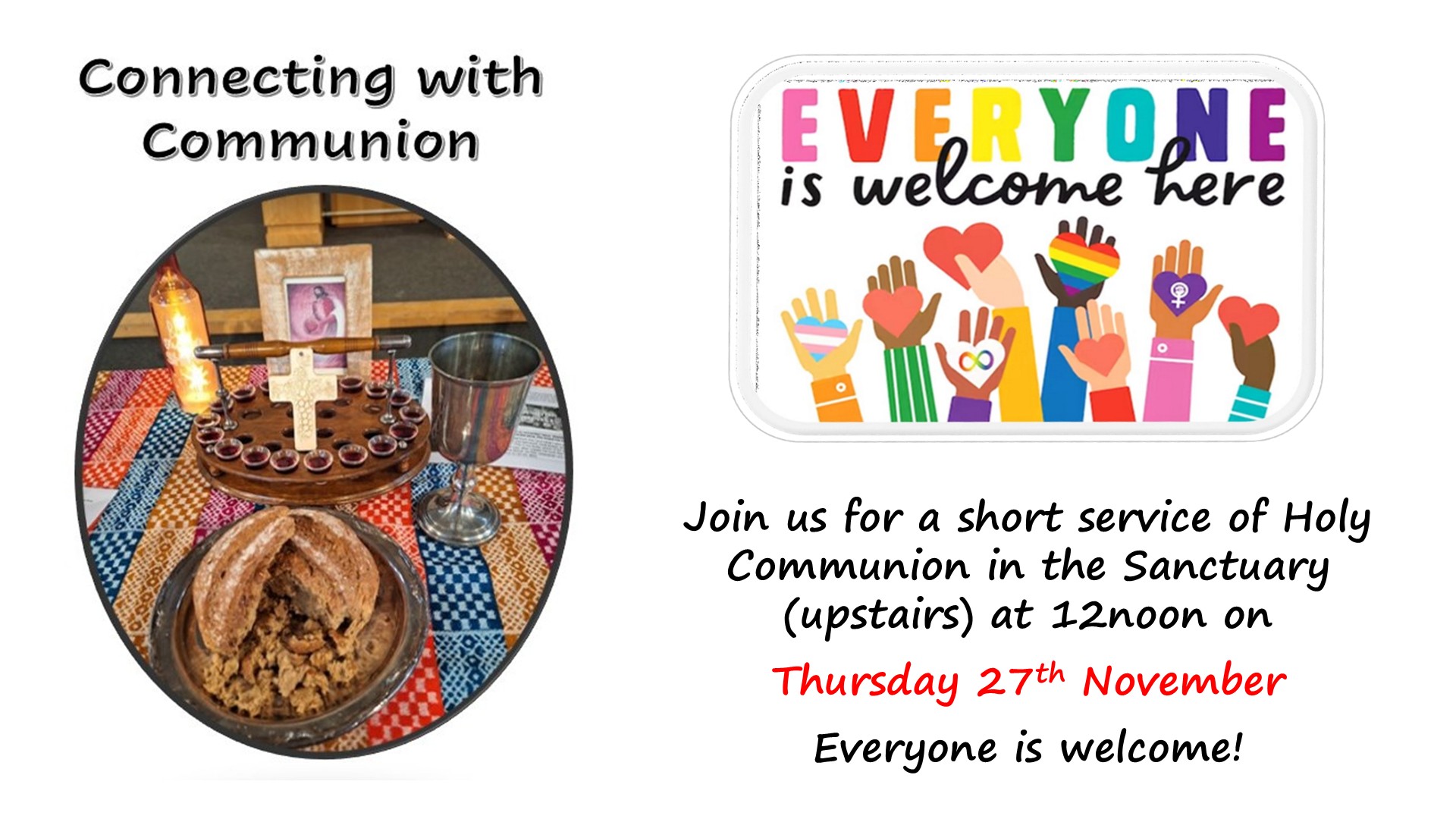 Thursday Communion Flyer