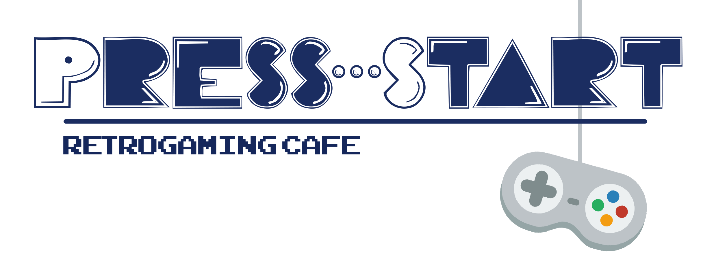 Press Start Retrogaming Cafe Logo