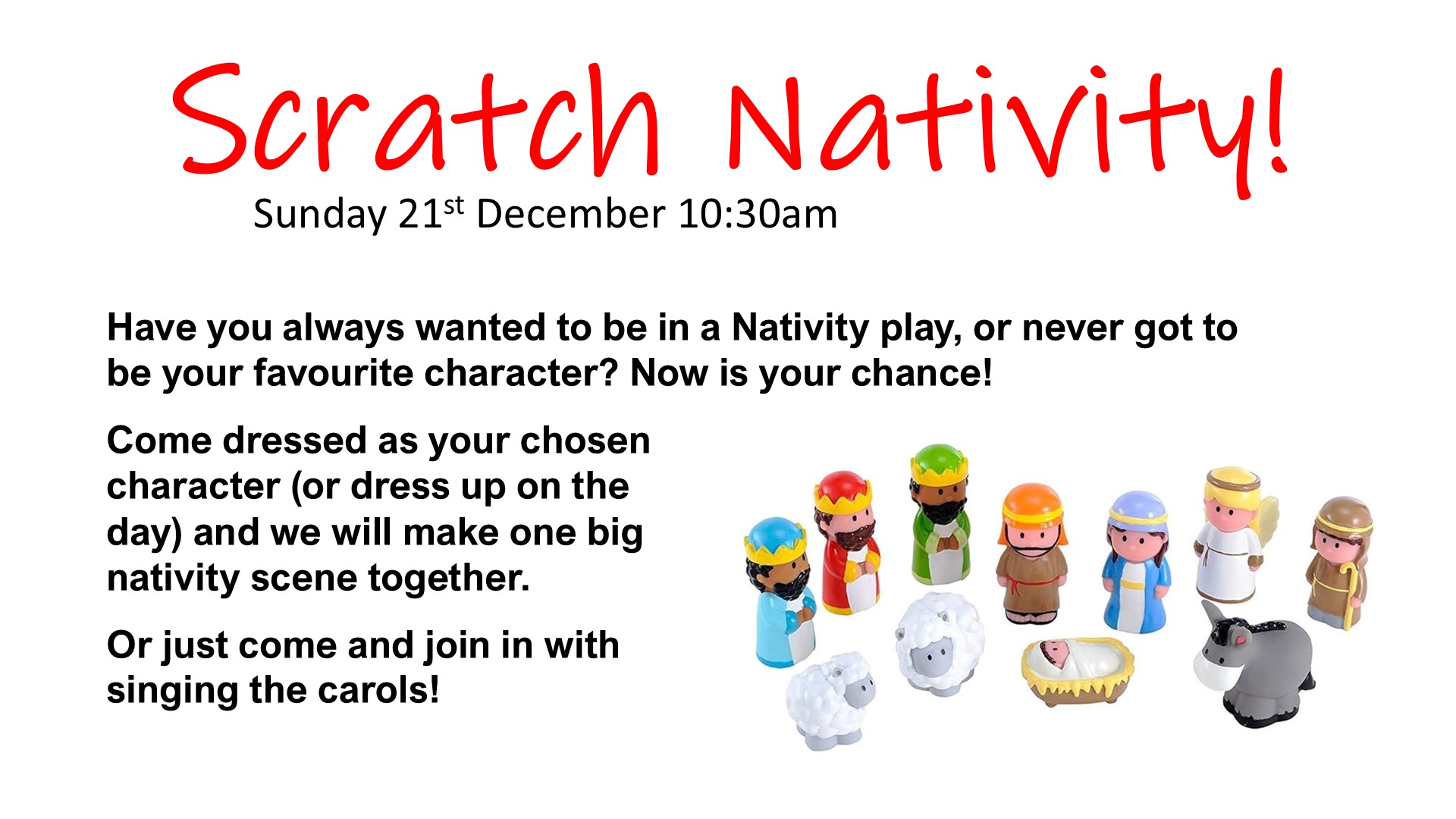 Scratch Nativity Flyer